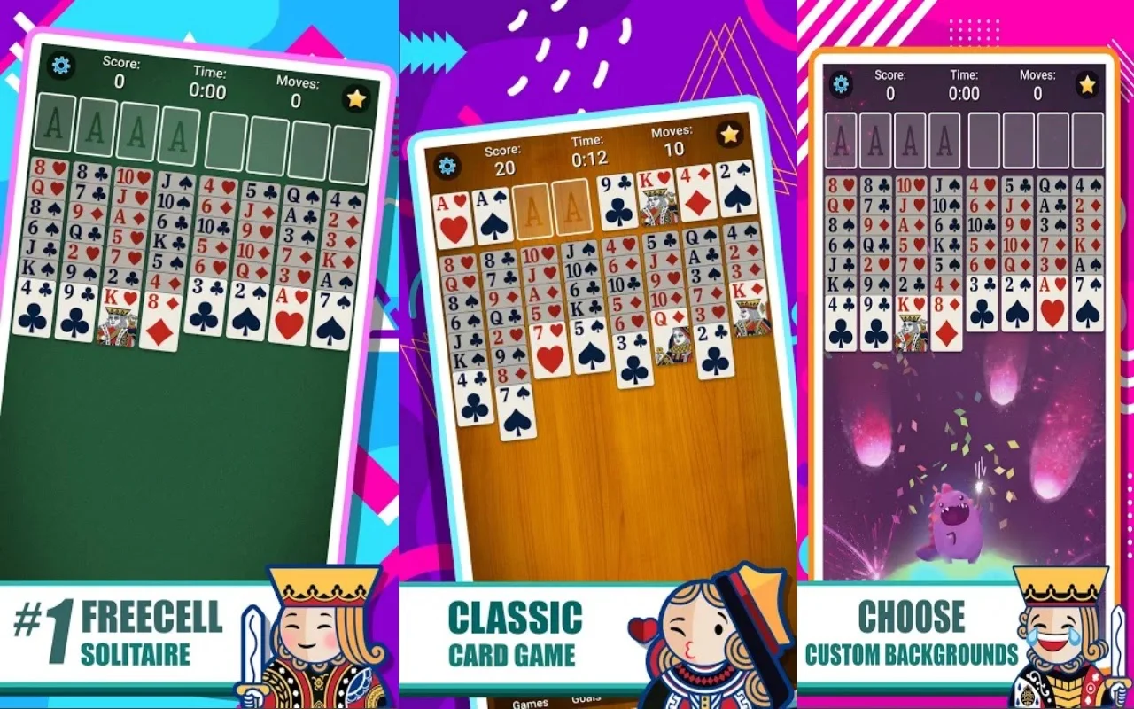 Play solitaire bliss