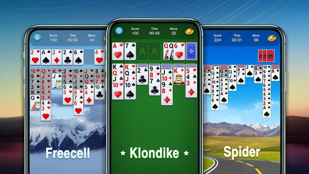 Solitaire free full screen
