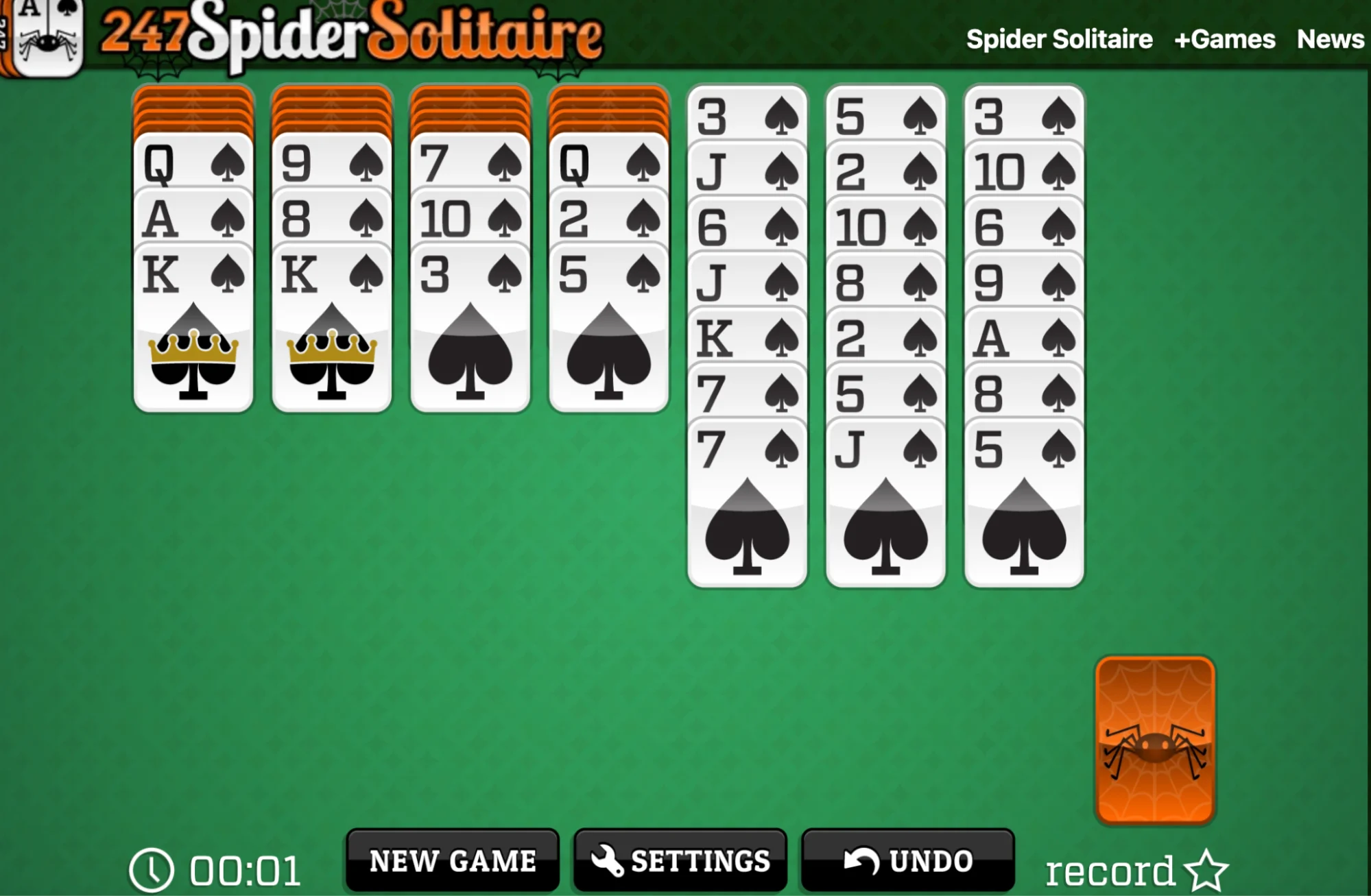 Solitaire las vegas