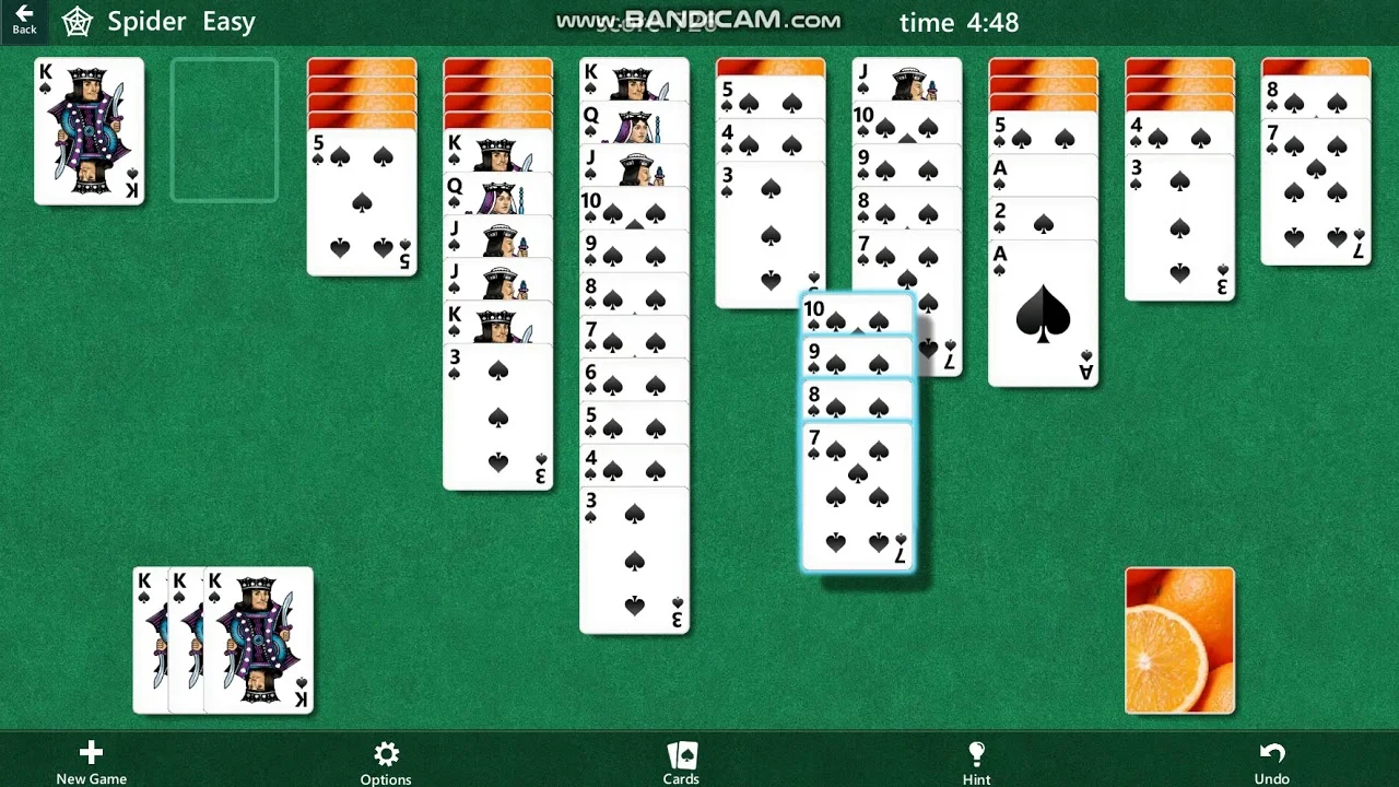 Triple klondike solitaire